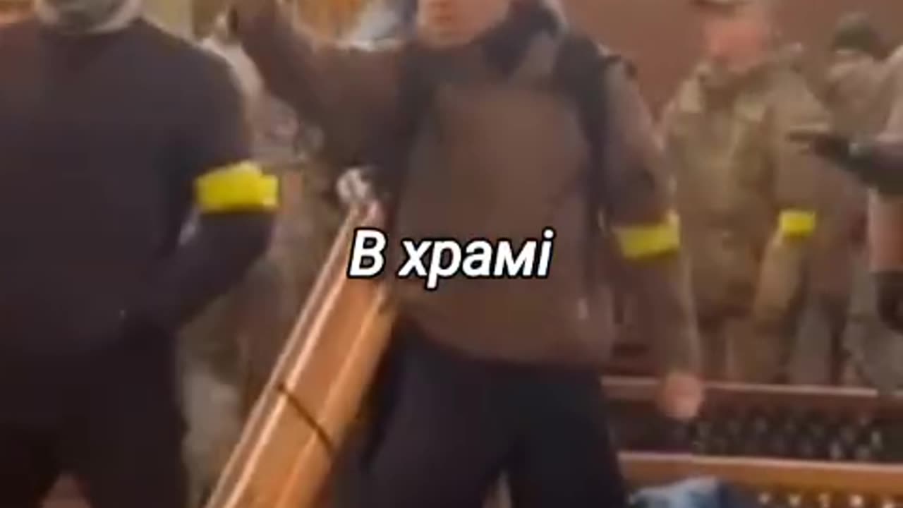 Occupation of a Church in Ukraine