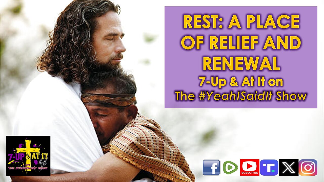 WORD OF THE DAY: MATTHEW 11:28 - REST: A PLACE OF RELIEF AND RENEWAL