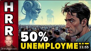 50% UNEMPLOYMENT RATE is coming for America, thanks to AI job replacements
