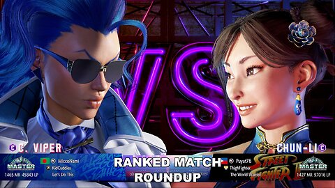 Kuya Kalbo SF6 Ranked Roundup. Chun Li Master Rank [Hori Fight Stick]