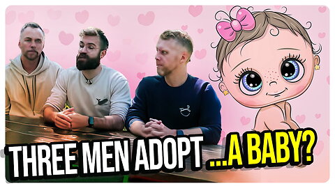 Canada Recognizes" THROUPLES" - 3-Way Marriage & Now These Men Are Adopting a Baby Girl! 