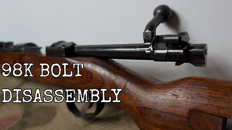 KARABINER 98K BOLT DISASSEMBLY