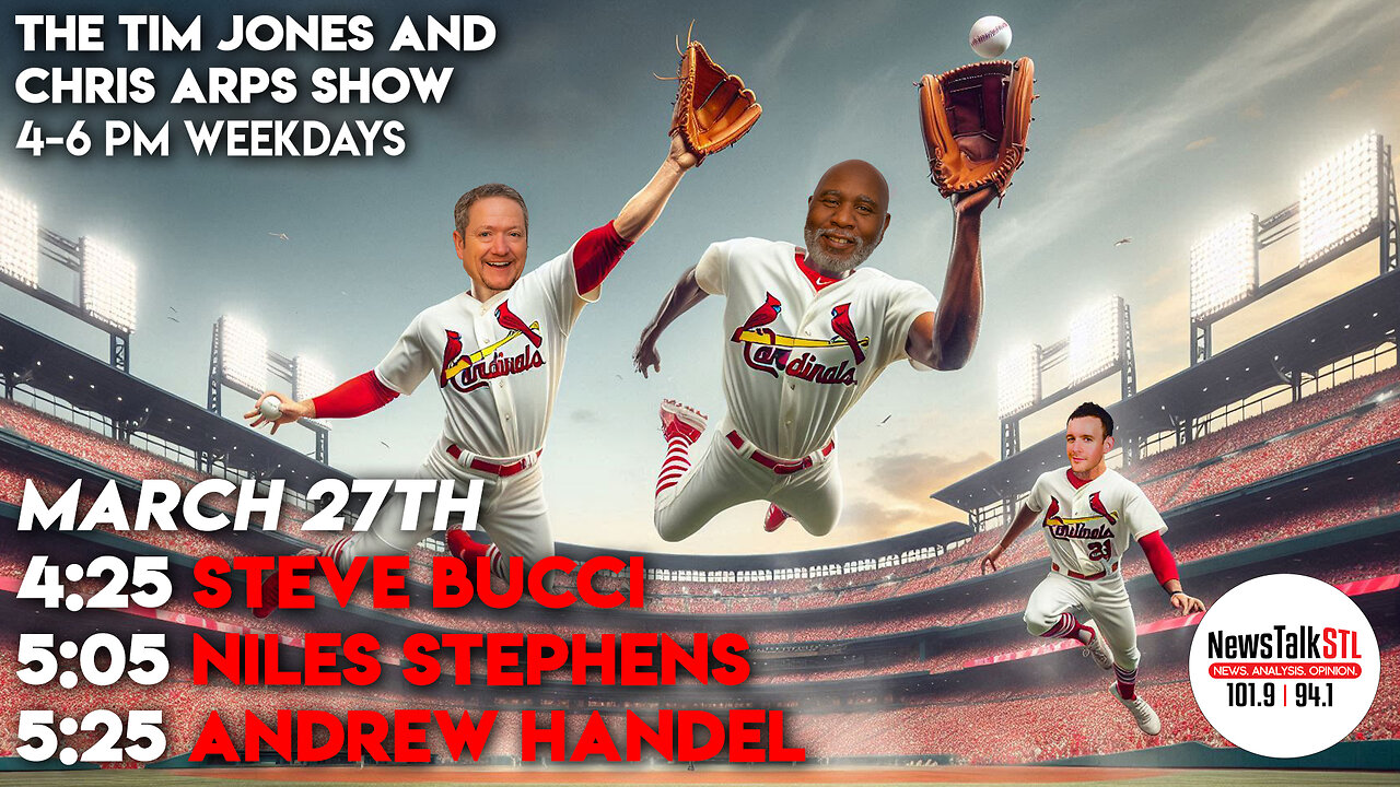 The Tim Jones and Chris Arps Show 03.27.2025 Bucci | Niles Stephens | Andrew Handel