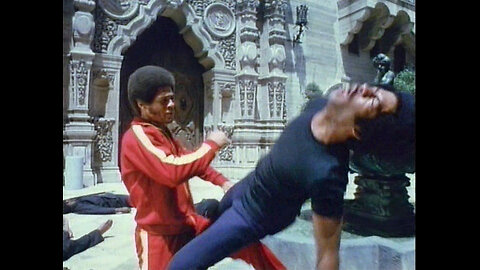 Cross kick Studio Films Black Samurai Jim Kelly