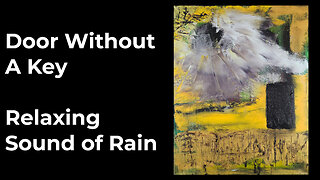 Watch the Storm Unfold – Abstract Oil Painting + Rain Ambience