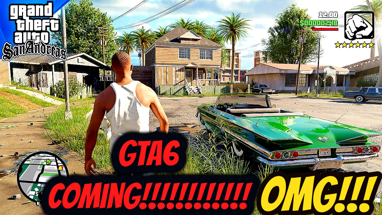 GTA 6 or GTA San Andreas? GTA RP 4k Gameplay + Cheat Codes