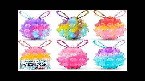 Pop Fidget Balls Easter Toys Easter Basket Stuffers Stress Balls Autism Sensory Review