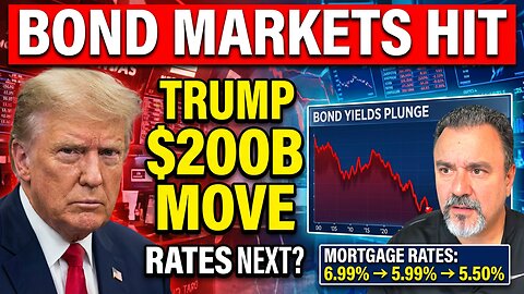 Trump’s $200B Mortgage Shock — Are Rates About to Collapse?