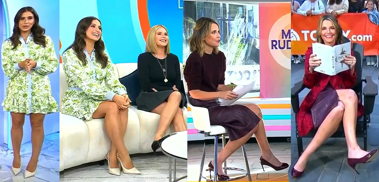 Savannah Guthrie and Angie Lassman (with Jenna Bush) Oct 9 2025
