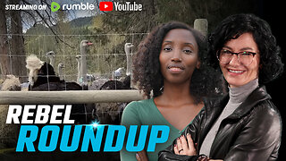 Ostrich Thanksgiving, Reactions to Antifa in Cdn military, Rowling rips Vancouver | Rebel Roundtable