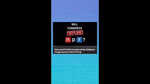 Will NPR Get Defunded?