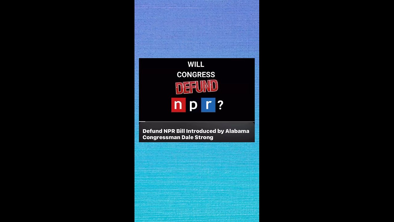Will NPR Get Defunded?