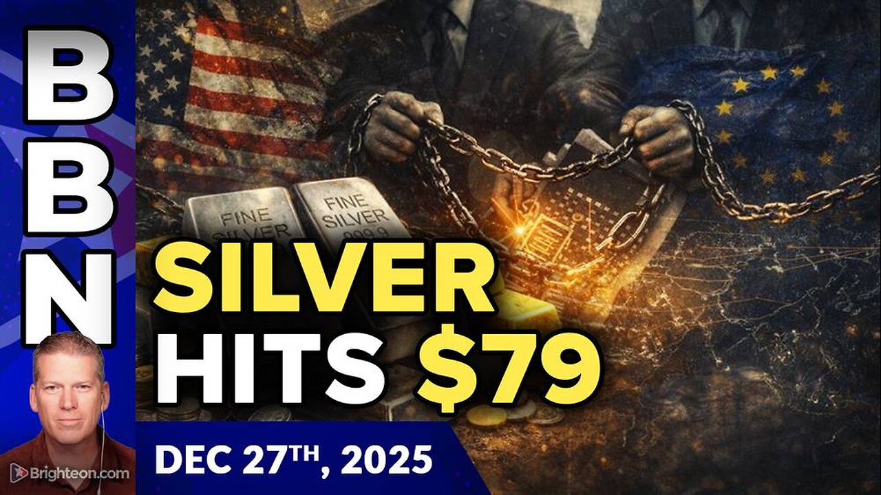 WEEKEND EDITION Silver Hits $79 While Lunatic EU Tyrants Call for Mass Censorship