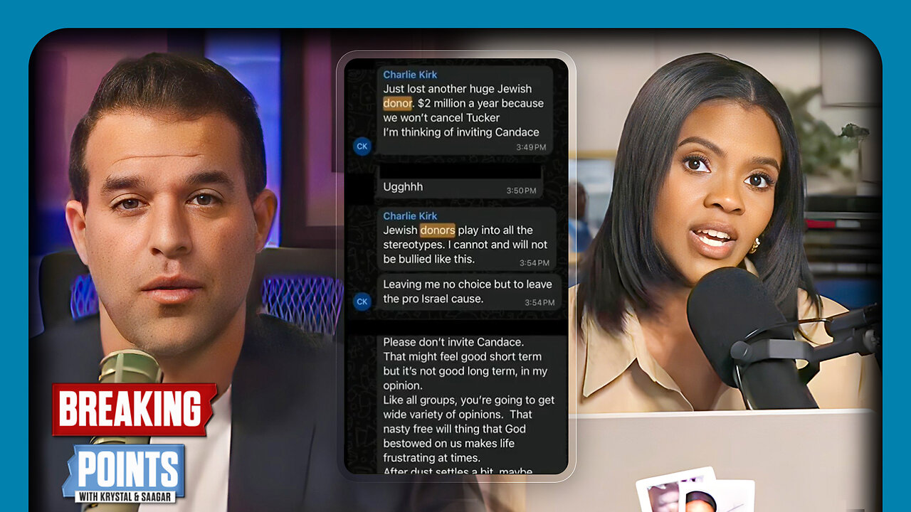 TPUSA CONFIRMS Candace Leaked Kirk Texts 'AUTHENTIC'
