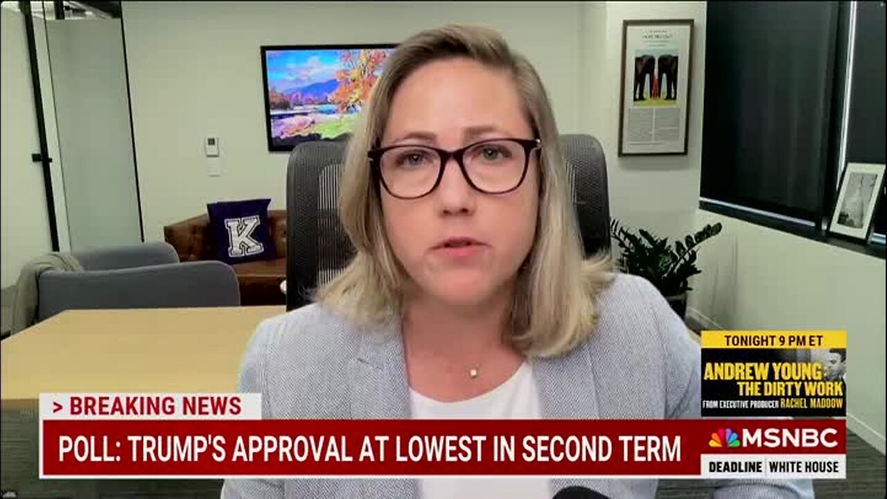 Kristy Greenberg on Trump’s Low Approval Rate: Americans Don’t See an Alternative Other than People Cowering