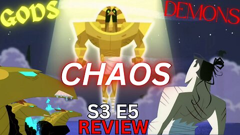 Egyptian Gods, Demons & Chaos | Samurai Jack Season 3 Episode 5