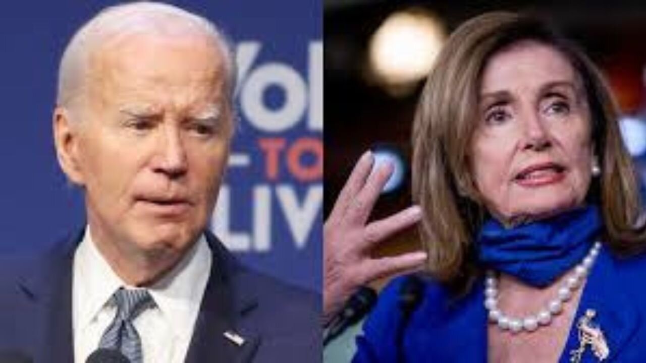 Nancy Pelosi Shoves Biden's Under The Bus - 'All I Know Is ...'