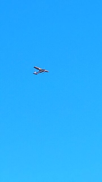 Airplane ✈️ flying over