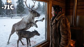 A Reindeer Was Born in a –71°C Blizzard | 93-Year-Old Widow Fights to Save It