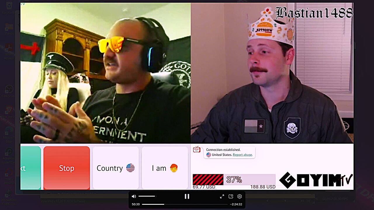 Pagan Red Pilling VS White Power Christians - 10/15/2025 - Bastian