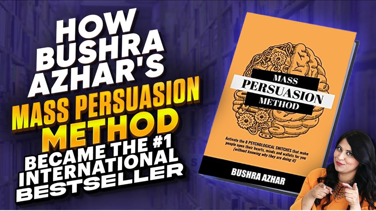 Bushra Azhar's Mass Persuasion Method is #1 with Celebrity Ghostwriter & Writing Coach Joshua Lisec