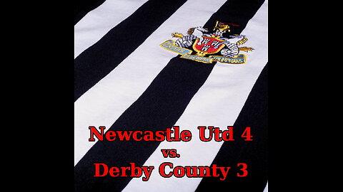 Newcastle United 4 vs. Derby County 3 (1975-76)