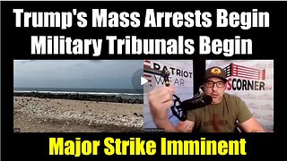 Juan O Savin w/ Nino: Trump's Mass Arrests Begin > Military Tribunals Begin