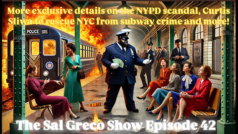 More details on the ongoing NYPD scandal, Curtis Sliwa saving NYC from subway crime! | Ep. 42