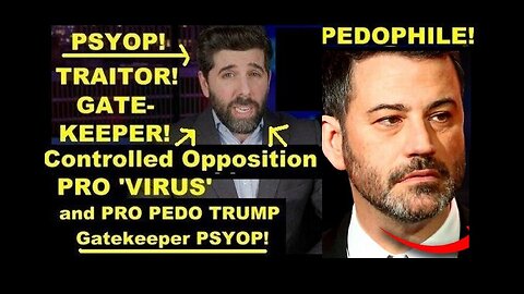 Con Opp PRO 'Virus' & Pedo TRUMP Gatekeeper Psyop 'The People's Voice' Again!