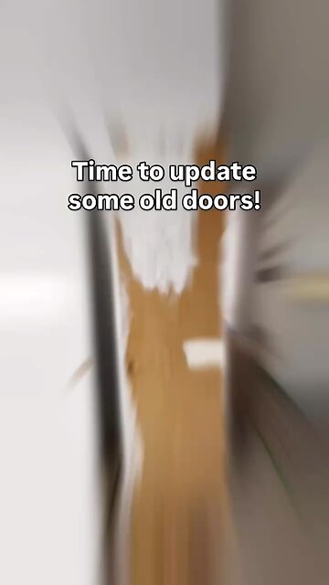 We Revived 1958 Vintage Doors with Just Paint! 😱 Before & After DIY Transformation! #DIY