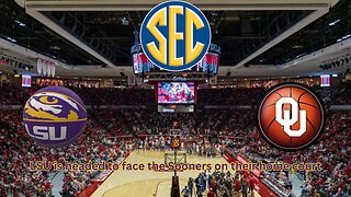 The LSU Tigers women's basketball team are headed to play the Sooners on their home court