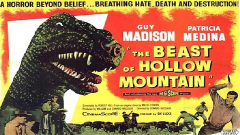 THE BEAST OF HOLLOW MOUNTAIN 1956 T-Rex vs Cattle Ranchers in the Old West FULL MOVIE HD & W/S