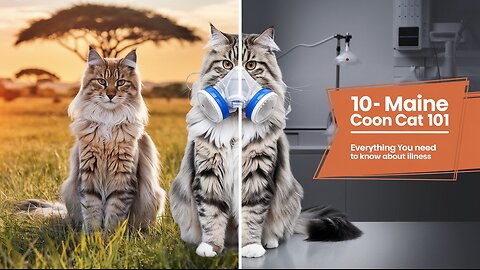 10 Maine Coon Cat 101 - Everything You Need to Know About Illness 🐾 Pets Guidelines