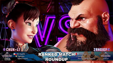 Kuya Kalbo SF6 Ranked Match Roundup. Chun Li 4 star Diamond Rank [Hori Fight Stick]