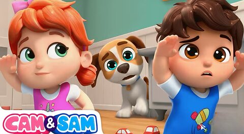 Cam And Sam - Peek-a-Boo! Can you find Cat & Dog