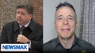 'Rent free': Chicago CBP agent responds to Illinois Gov. calling him out | Rob Schmitt Tonight