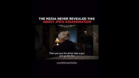 Here’s what actually happened to JFK - they made you believe in their lies