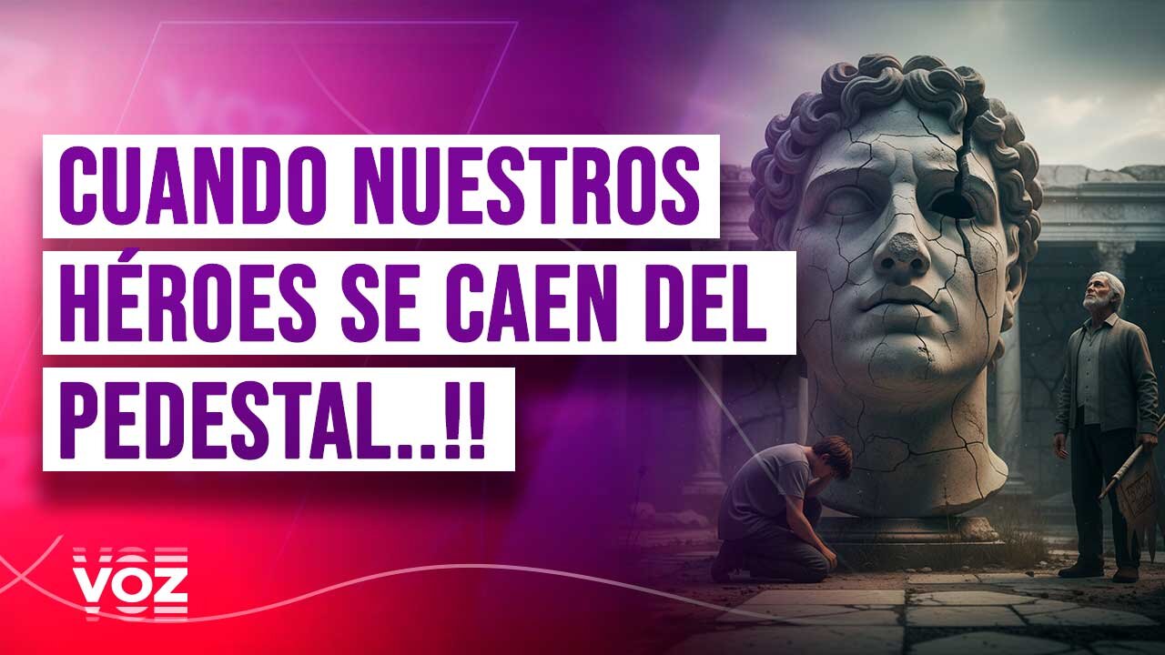Cuando nuestros héroes se caen del pedestal..!!