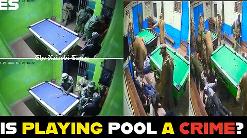 Is Playing Pool a Crime?-Police Under Fire, Misusing Power During Arrest of Pool Players in Kikuyu