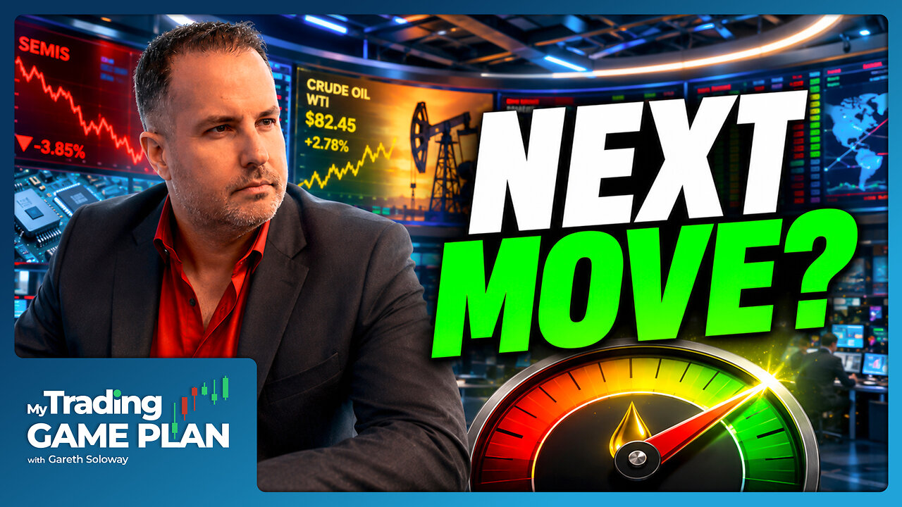After Mega Bounce, Semis Slammed Again As Oil Surges Into Major Resistance - Here Are The Trades