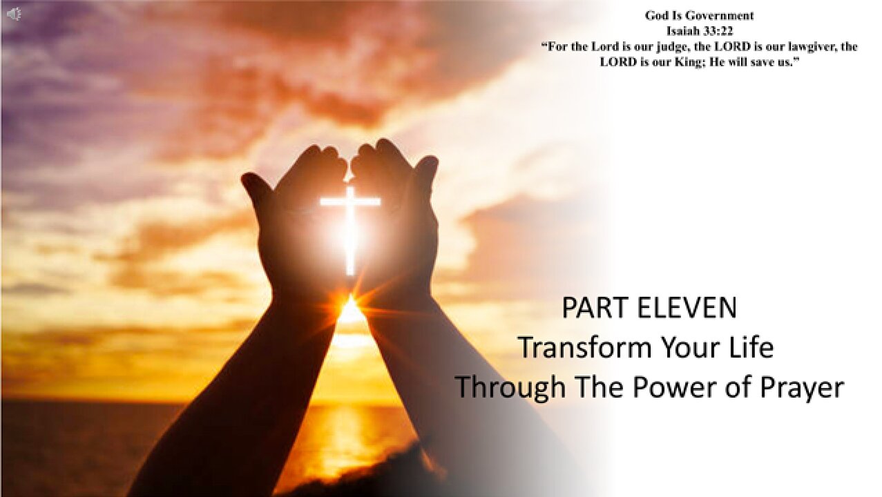 Transform Your Life Through The Power of Prayer