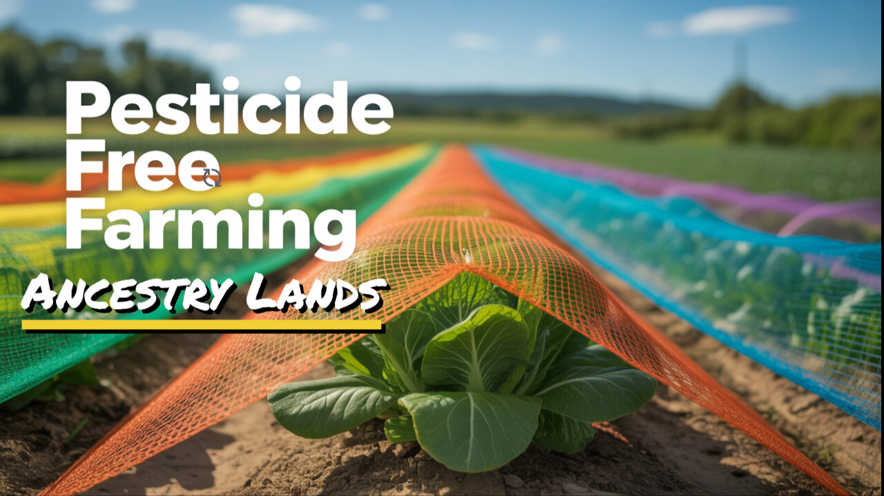 How Colorful Nets Are Saving Crops in Japan!