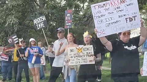 No Kings Protest in Omaha Nebraska – October 18, 2025 | Raw Video Footage – On the Ground & Drive-By