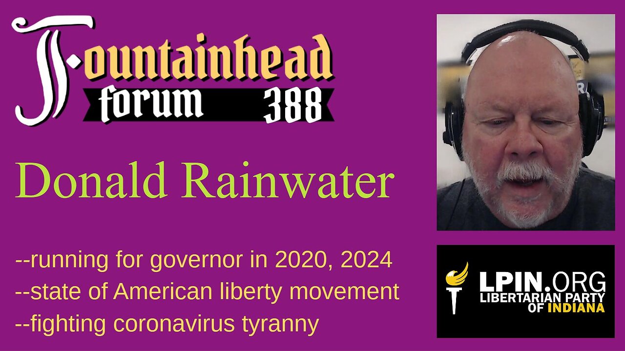 FF-388: Donald Rainwater on his historic run for governor of Indiana in 2020