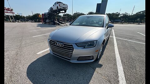 2017 Audi A4 from California to Texas
