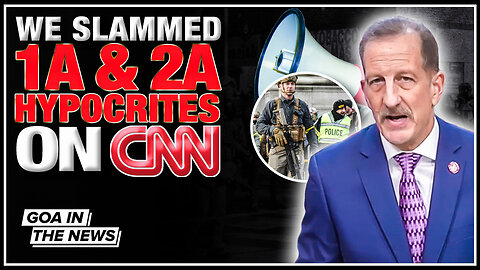 GOA Discusses the Minneapolis Shooting On CNN