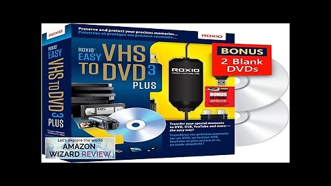 Roxio Easy VHS to DVD 3 Plus VHS Hi8 V8 Video Review