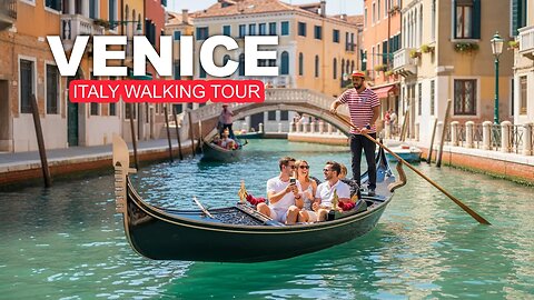 Venice, Italy walking tour 2025 4K 60 FPS