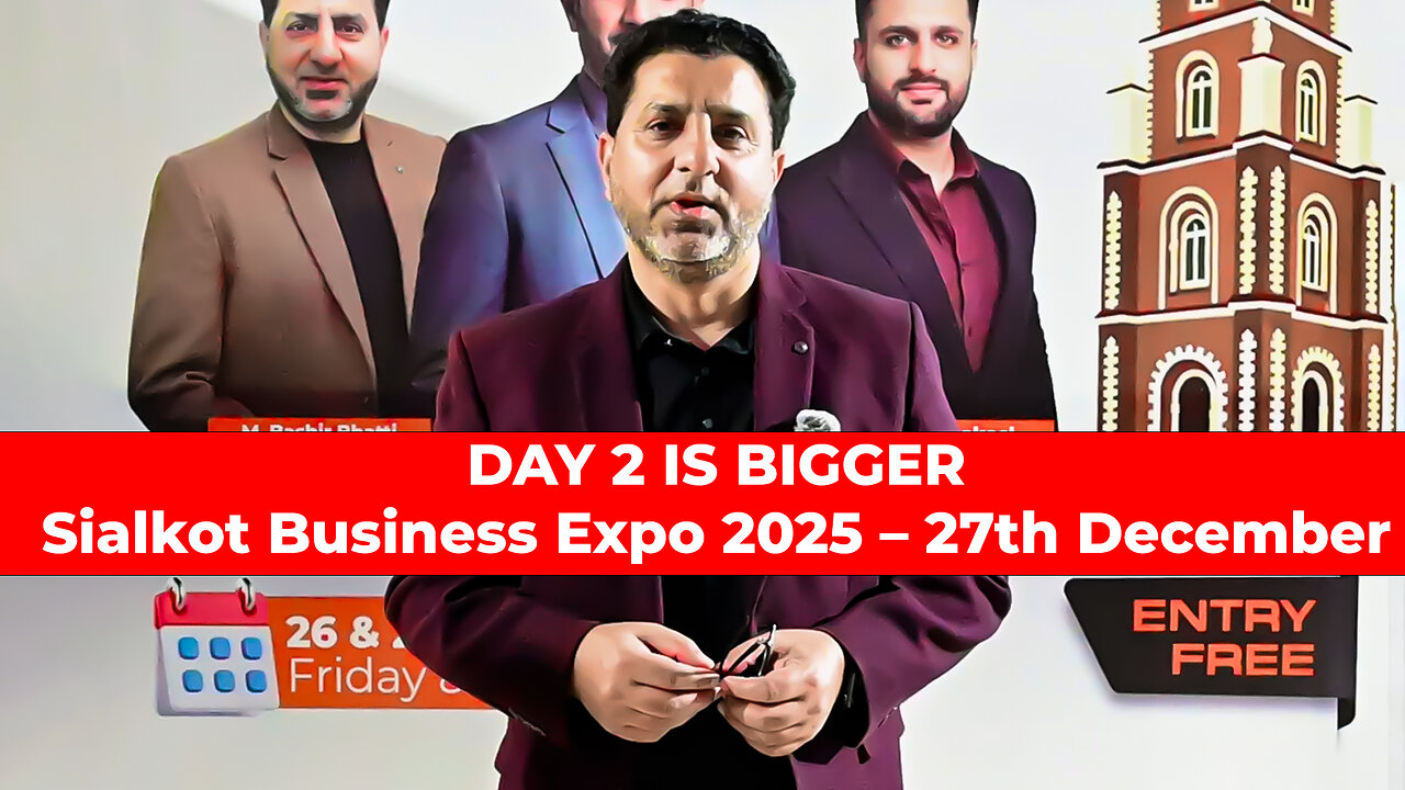 You’re Invited | Expo Day 2 in Sialkot – Tomorrow