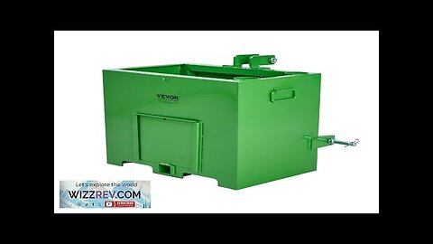 VEVOR Ballast Box 3 Point Category 1 Tractor 800lbs Capacity for 2'' Review